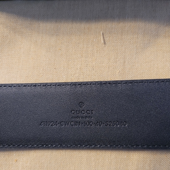 Gucci Interlocking GG 40mm Belt - Picture 4 of 5